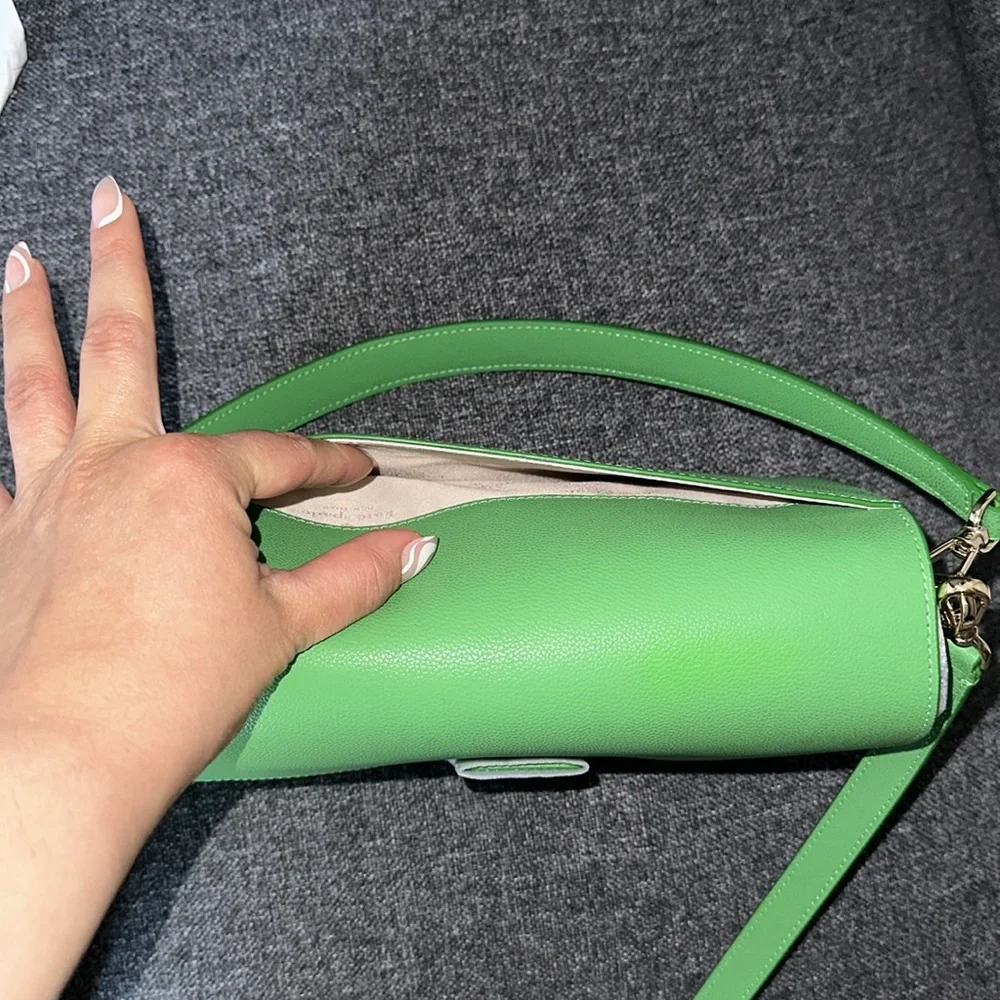 Kate Spade Voyage Small Grain textured Shoulder / Crossbody Bag💚
